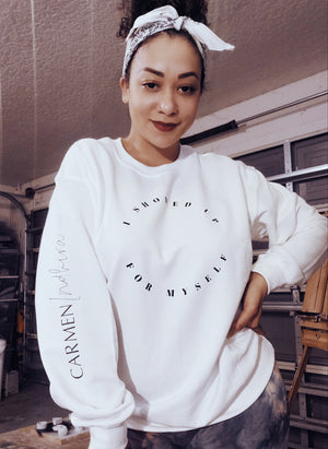 I Showed Up for myself-Logo Unisex Sweatshirt