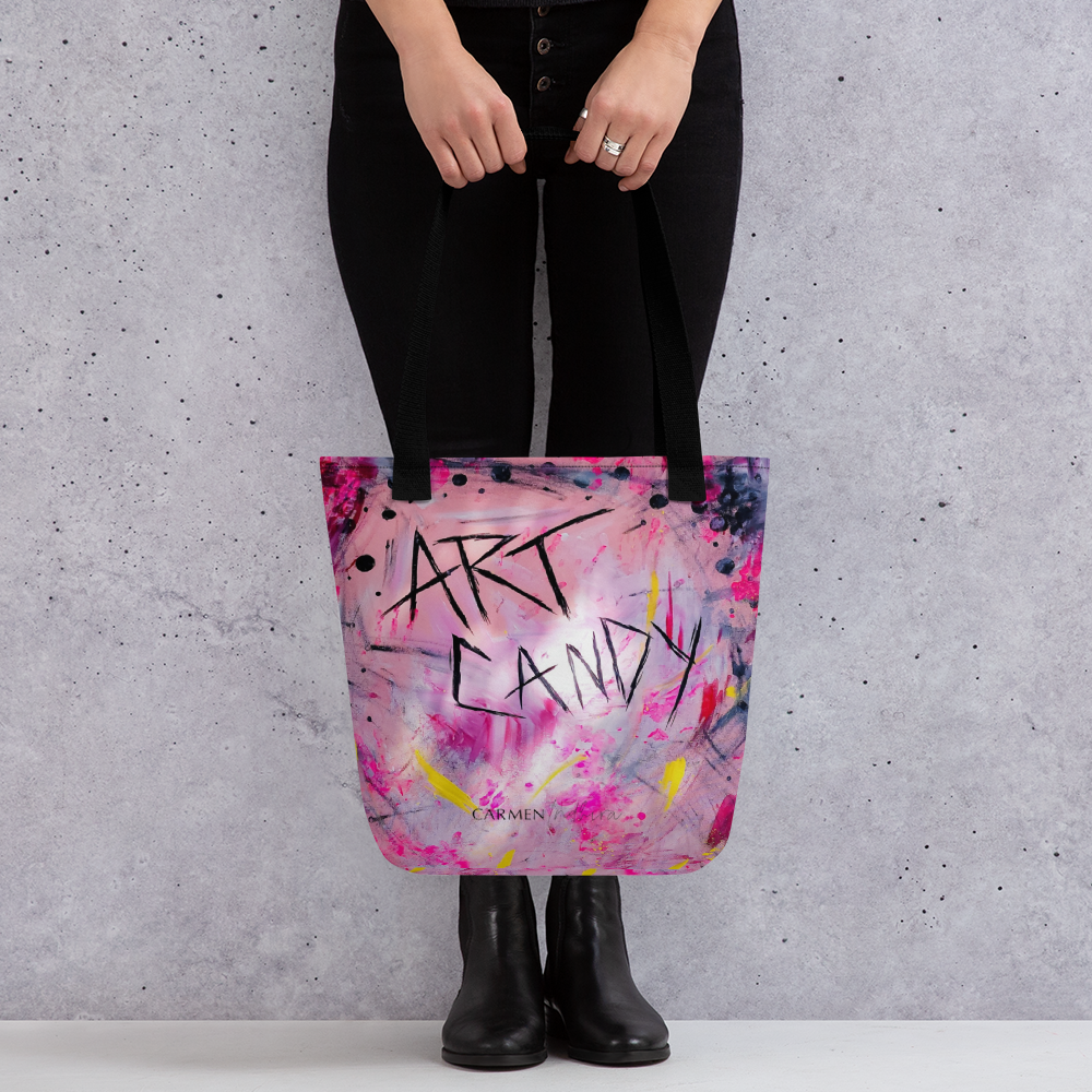 Art Candy- All over print Tote bag