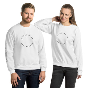 Open image in slideshow, I Showed Up for myself-Logo Unisex Sweatshirt
